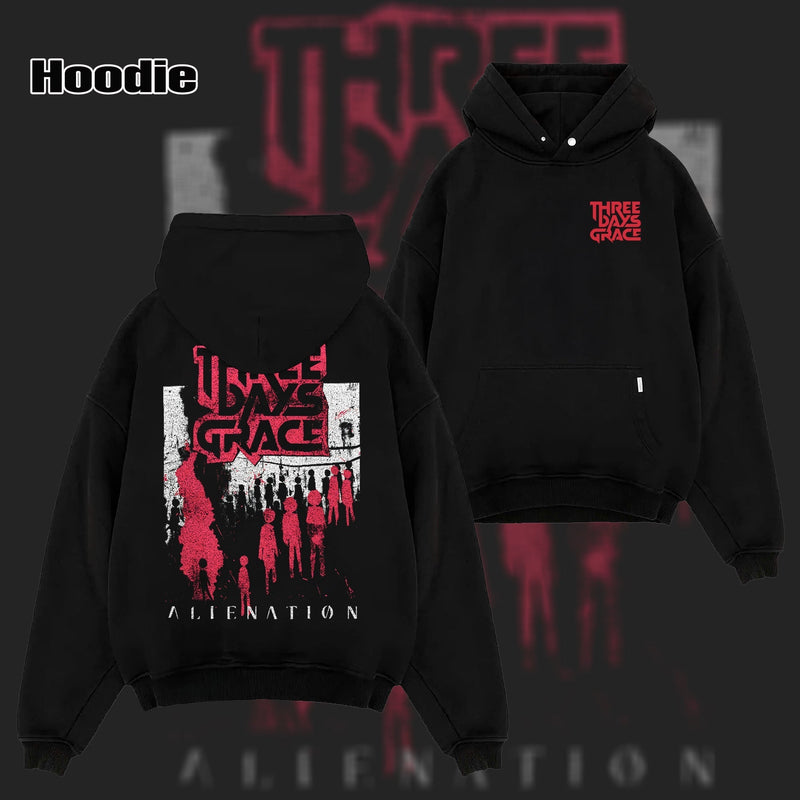Vintage Three Days Grace Alienation Tour T-shirt & hoodie