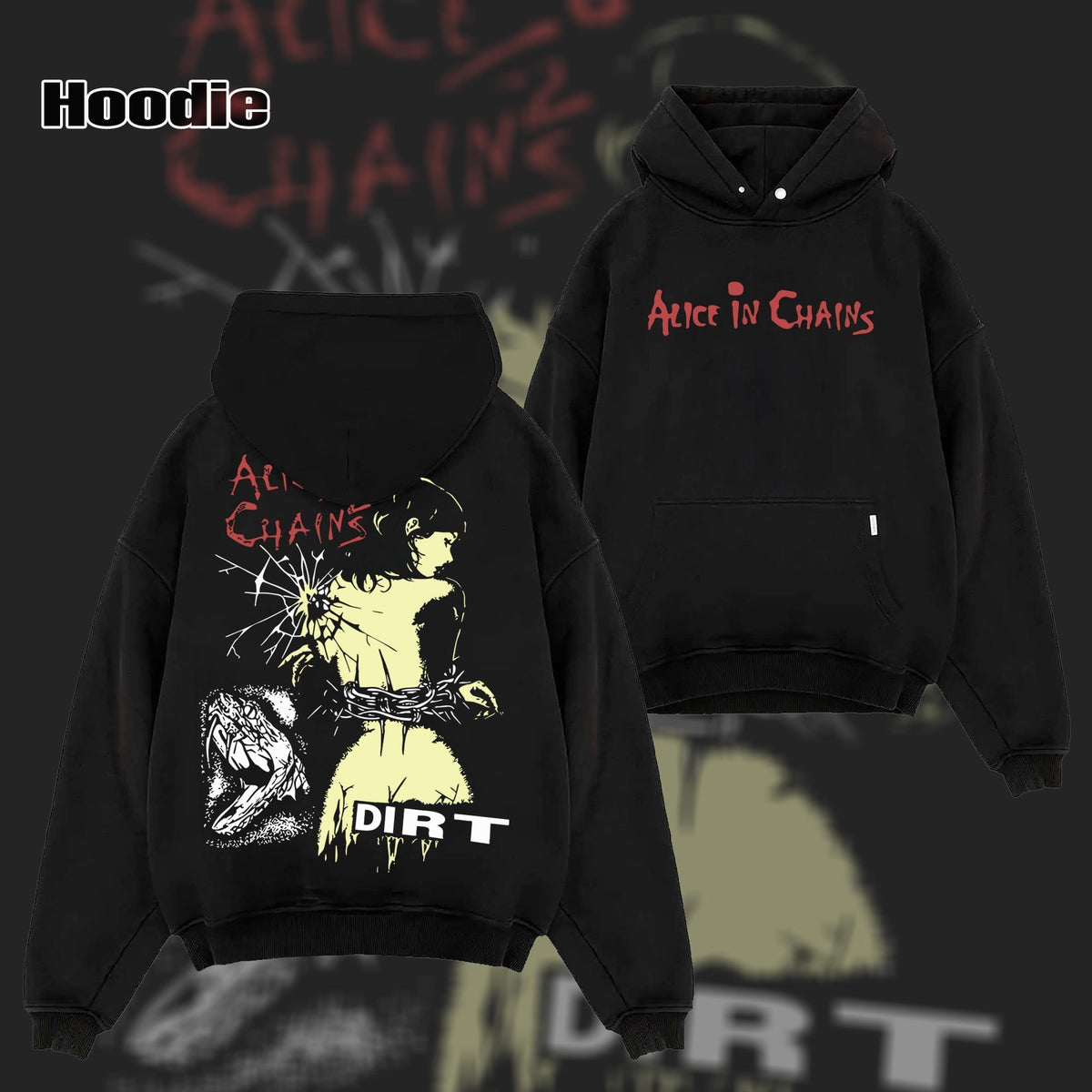 VINTAGE ALICE IN CHAINS DIRT T-Shirt & Hoodie