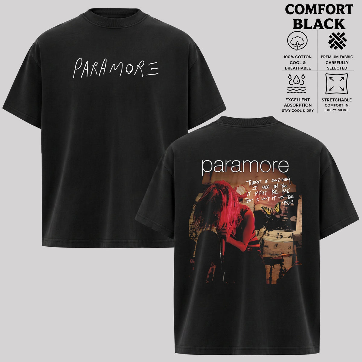 Paramore Vintage Graphic Shirt & Hoodie