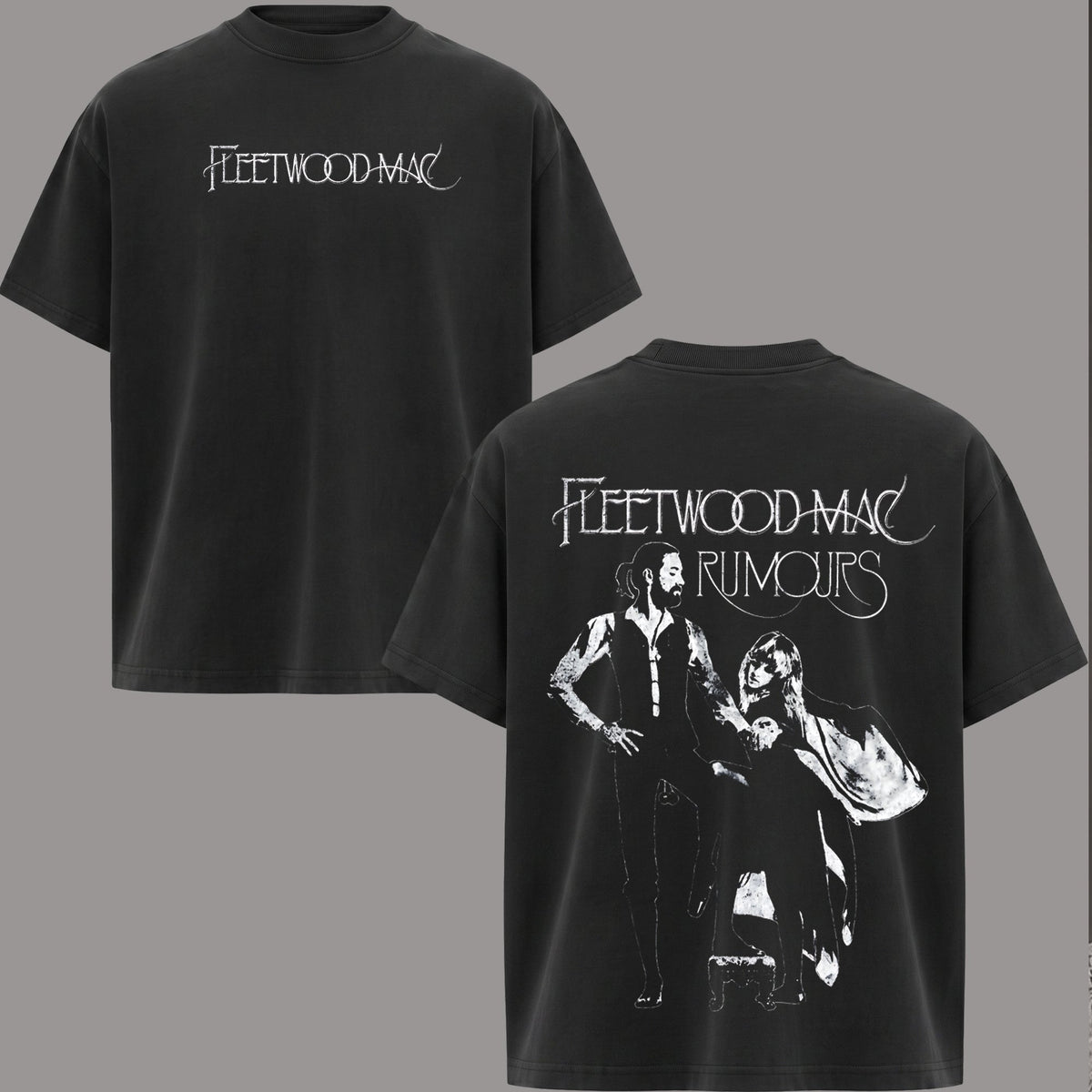 Retro Fleetwood Mac Steviie Nicks Shirt Boho Witchy Rock Band Graphic