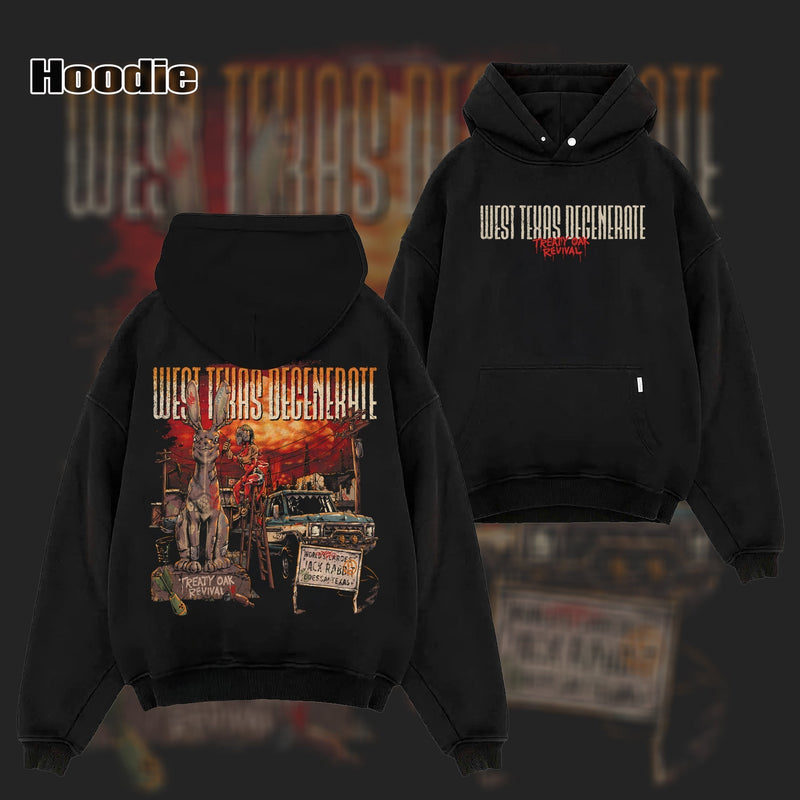 Treaty Oak Revival West Texas Degenerate T-shirt & Hoodie
